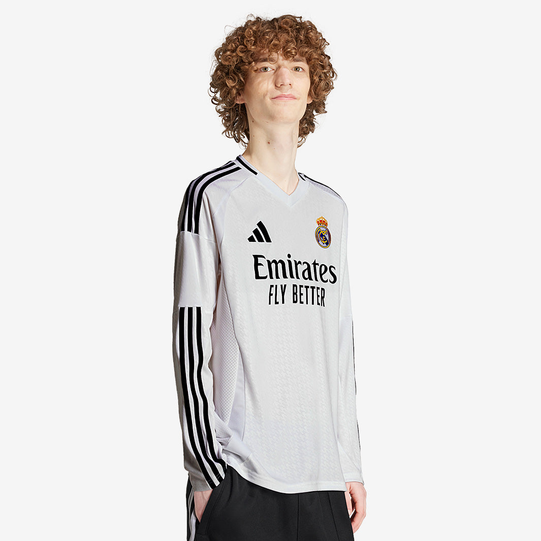 adidas Real Madrid 24/25 LS Home Shirt