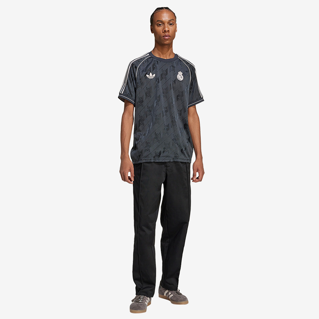 adidas Originals Real Madrid Lifestyler Shirt - Dark Grey - Mens