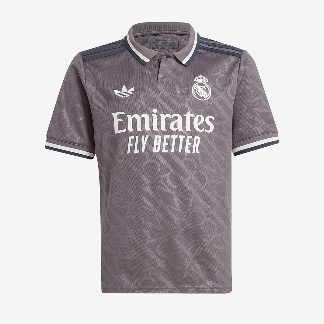 adidas Originals Real Madrid 24/25 Kids Third Shirt
