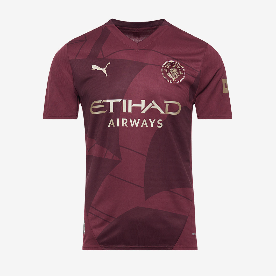 Puma Manchester City 24/25 Third Shirt - Dark Jasper - Mens Replica