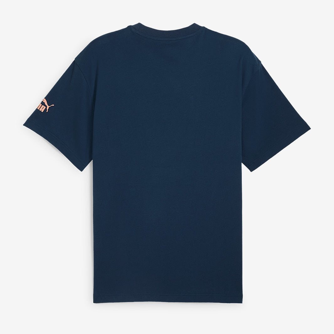 Puma Manchester City x Noel Gallagher Tee - Marine Blue - Mens Replica