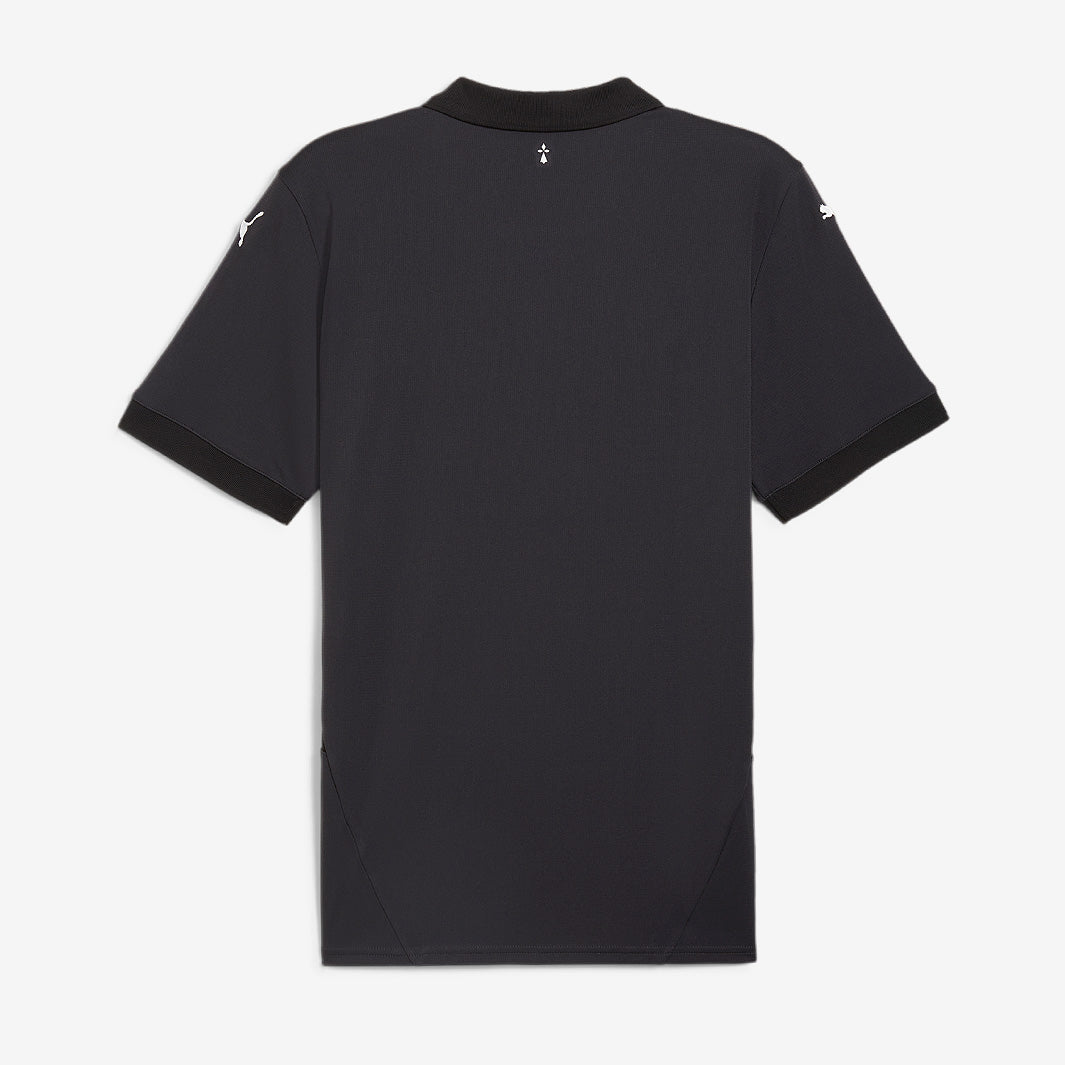 PUMA - Puma STADE RENNAIS サッカーシャツ Mサイズ 黒 ブラック Puma Stade Rennais F.C. 24/25 Home Shirt - Puma Red/Puma Black