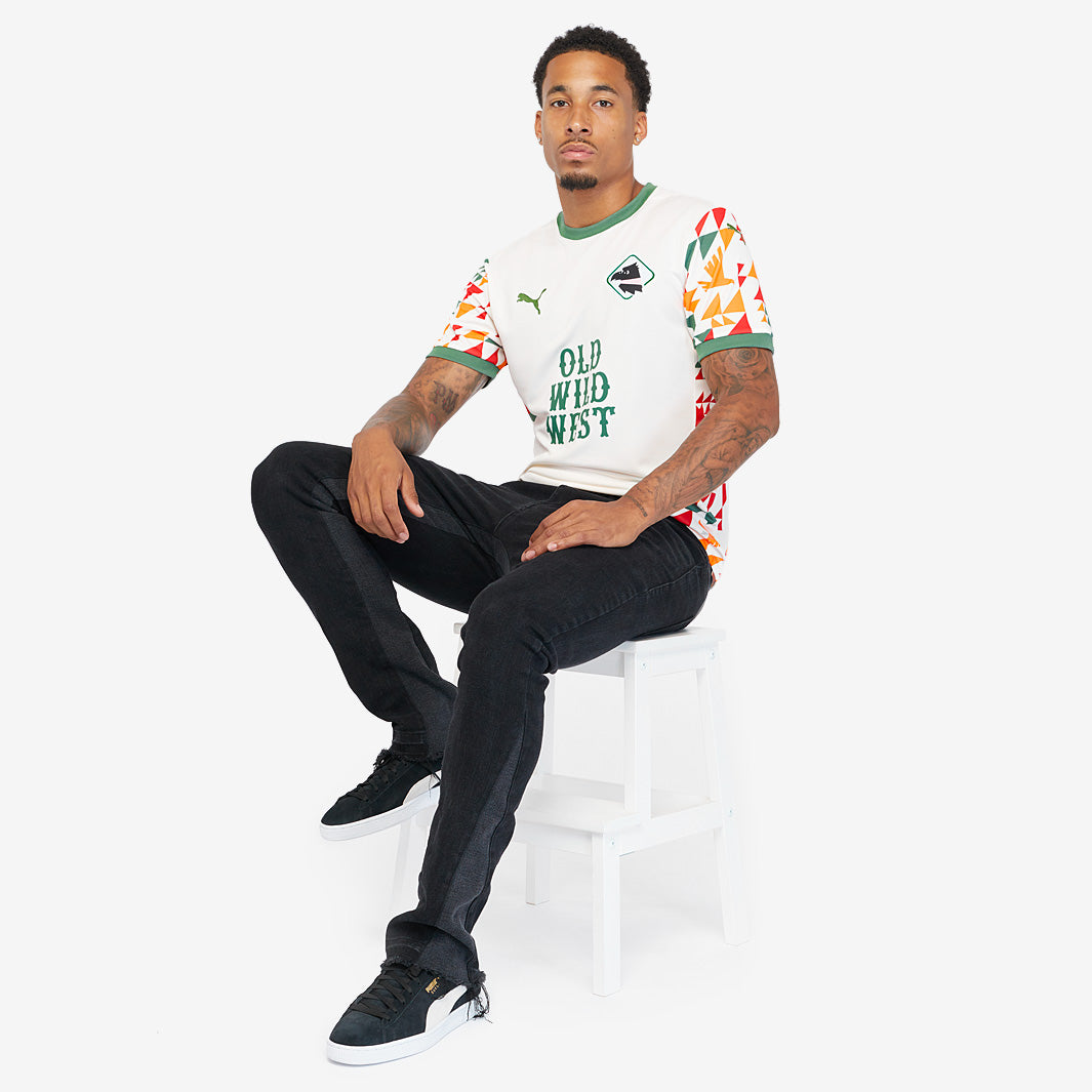 Puma Palermo Calcio 24/25 Third Shirt - Warm White/Eucalyptus
