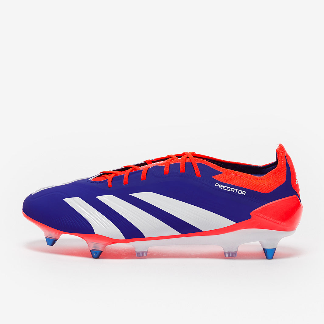 adidas Predator Elite SG - Off White/Core Black/Pure Ruby - Adult