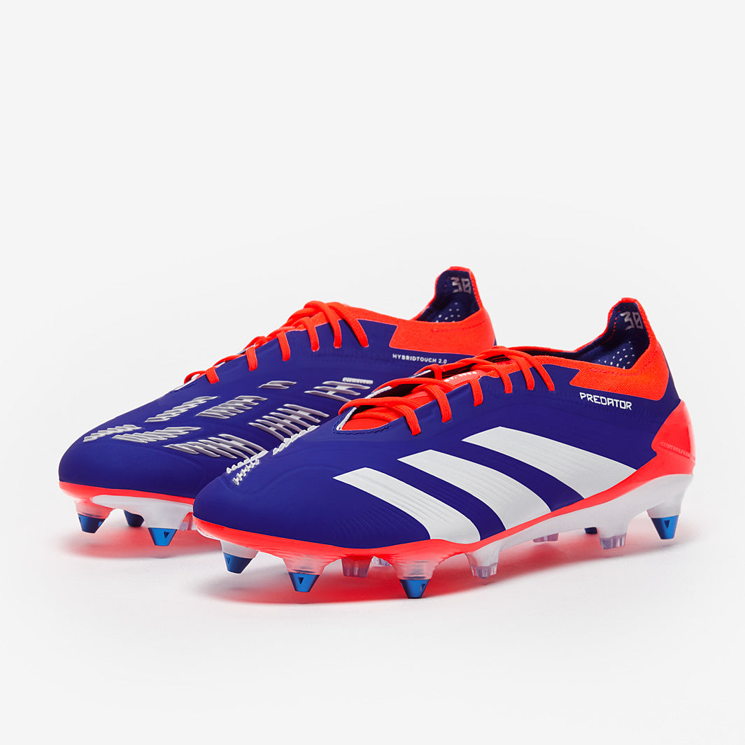 adidas Predator Elite Soft Ground - Lucid Blue/Ftwr White/Solar