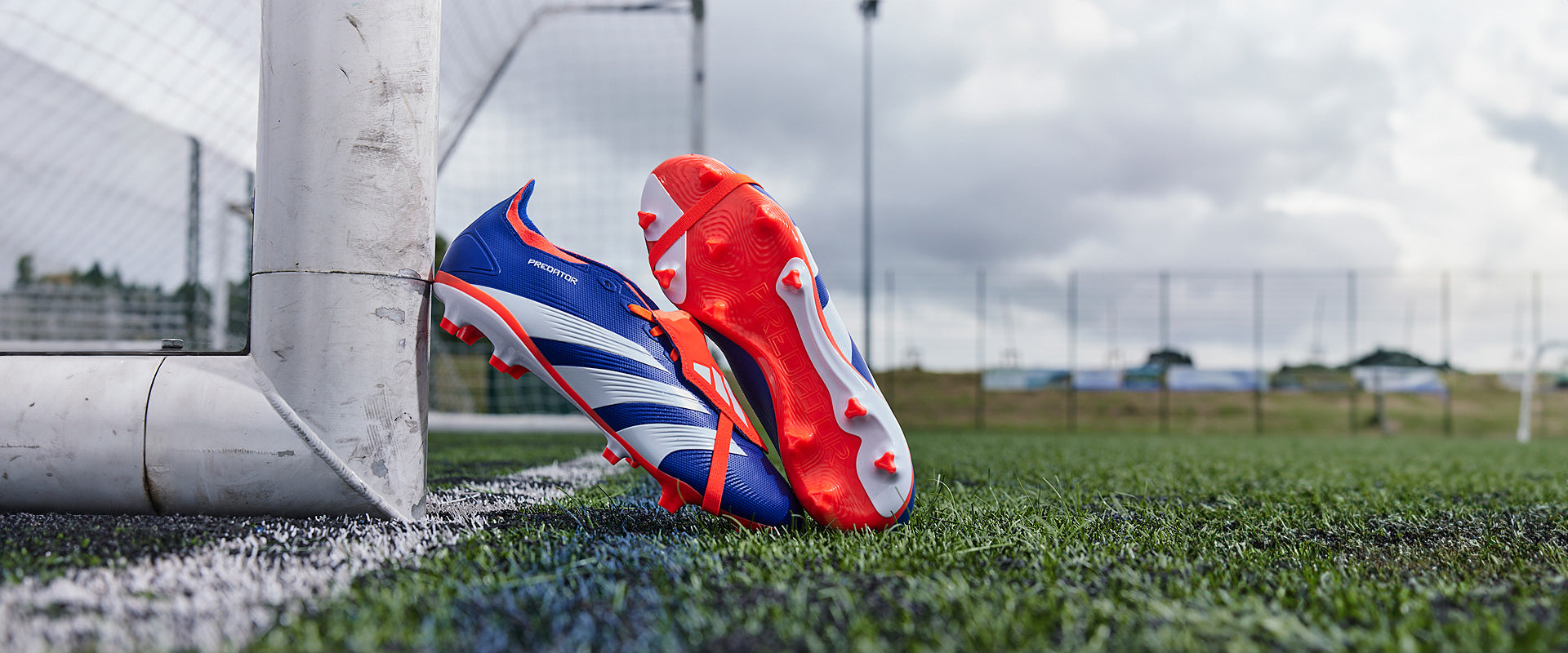 adidas Predator League Tongue Firm Ground - Lucid Blue/Ftwr White