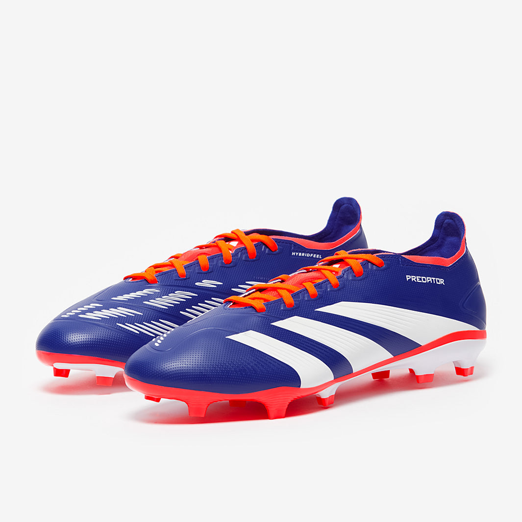 adidas Predator League Laced Firm Ground - Lucid Blue/Ftwr White