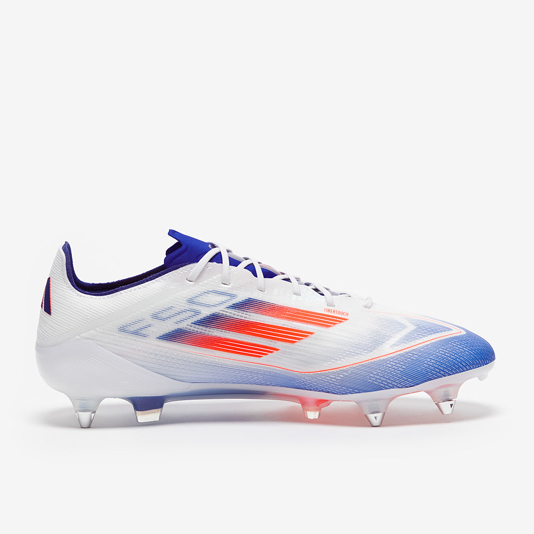 adidas F50 Elite Soft Ground - Ftwr White/Solar Red/Lucid Blue