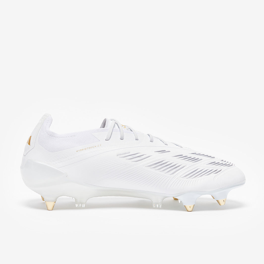 adidas Predator Elite Soft Ground - Ftwr White/Gold Met/Ftwr White