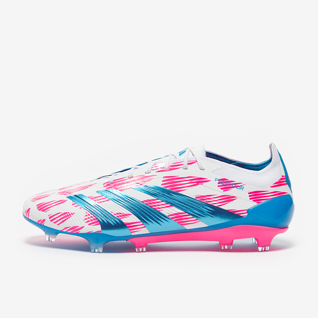 adidas Predator Elite Firm Ground - Ftwr White/Solar Blue/Solar