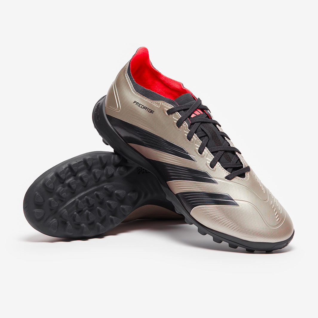adidas Predator League Turf - Core Black/Carbon/Lucid Lemon