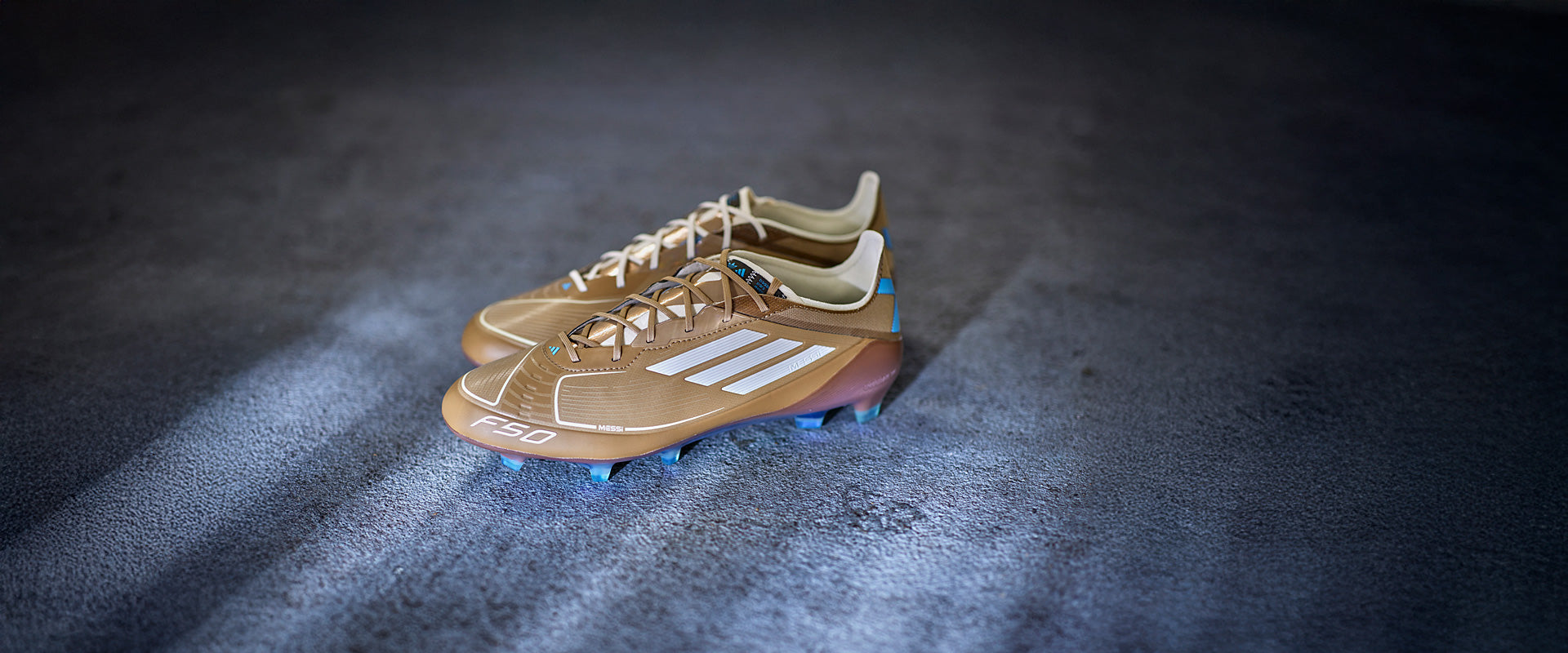 adidas F50 x Messi Elite Firm Ground x Bad Bunny - Cardboard/Cream