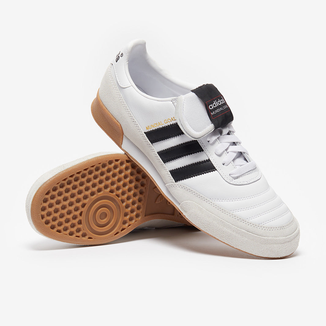 adidas Mundial Goal - White/Black - Adult Boots