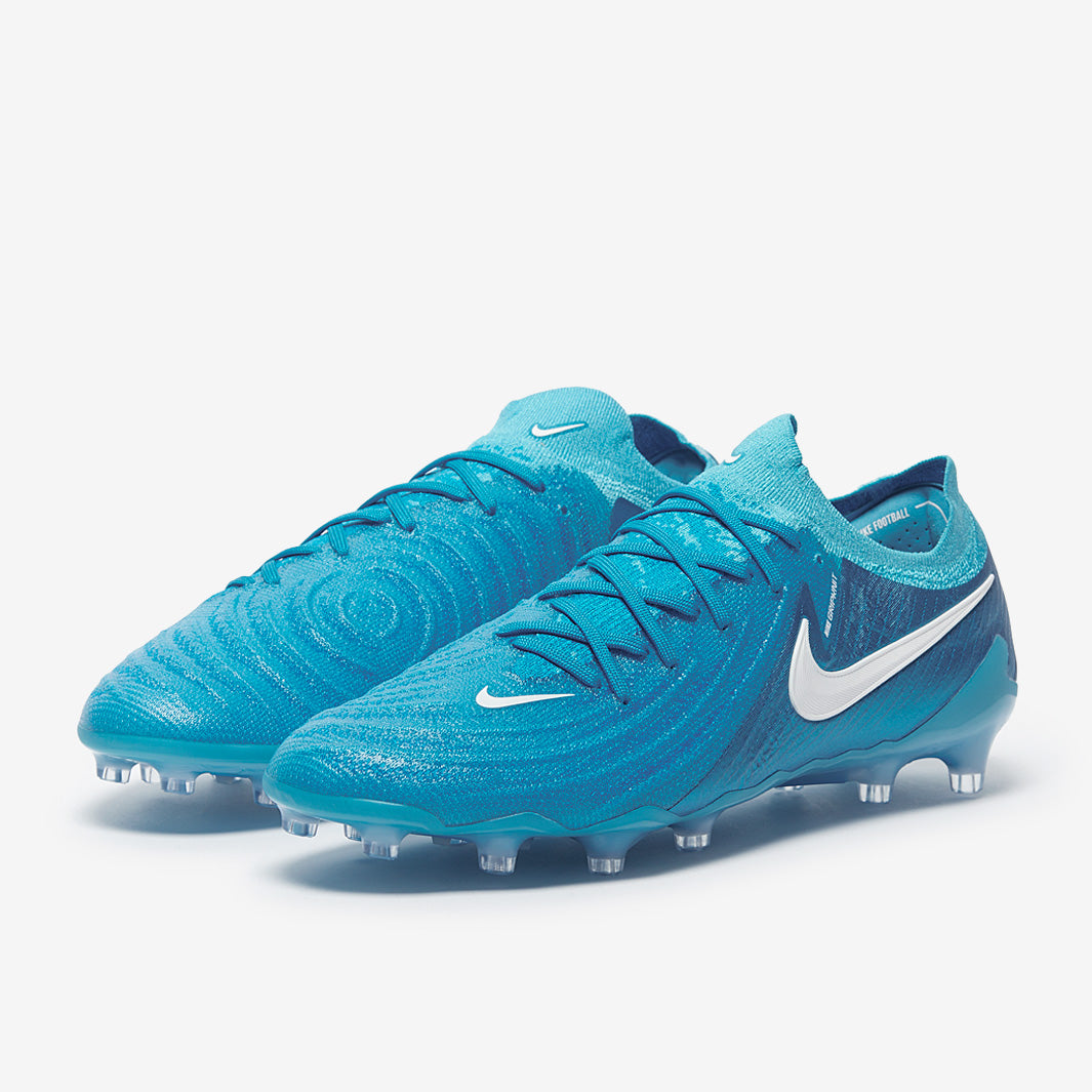 Nike Phantom GX II Elite Artificial Grass-Pro - Blue Fury/White