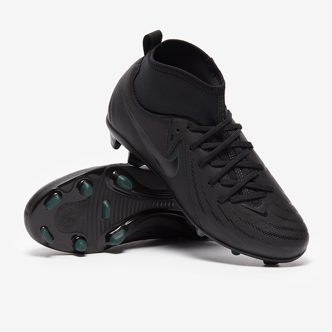 Nike Kids Phantom Luna II Academy Firm Ground/Mixed Ground - Black