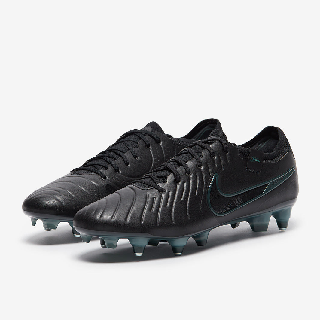 Nike Tiempo Legend X Elite Soft Ground-Pro Anti-Clog - Black/Black