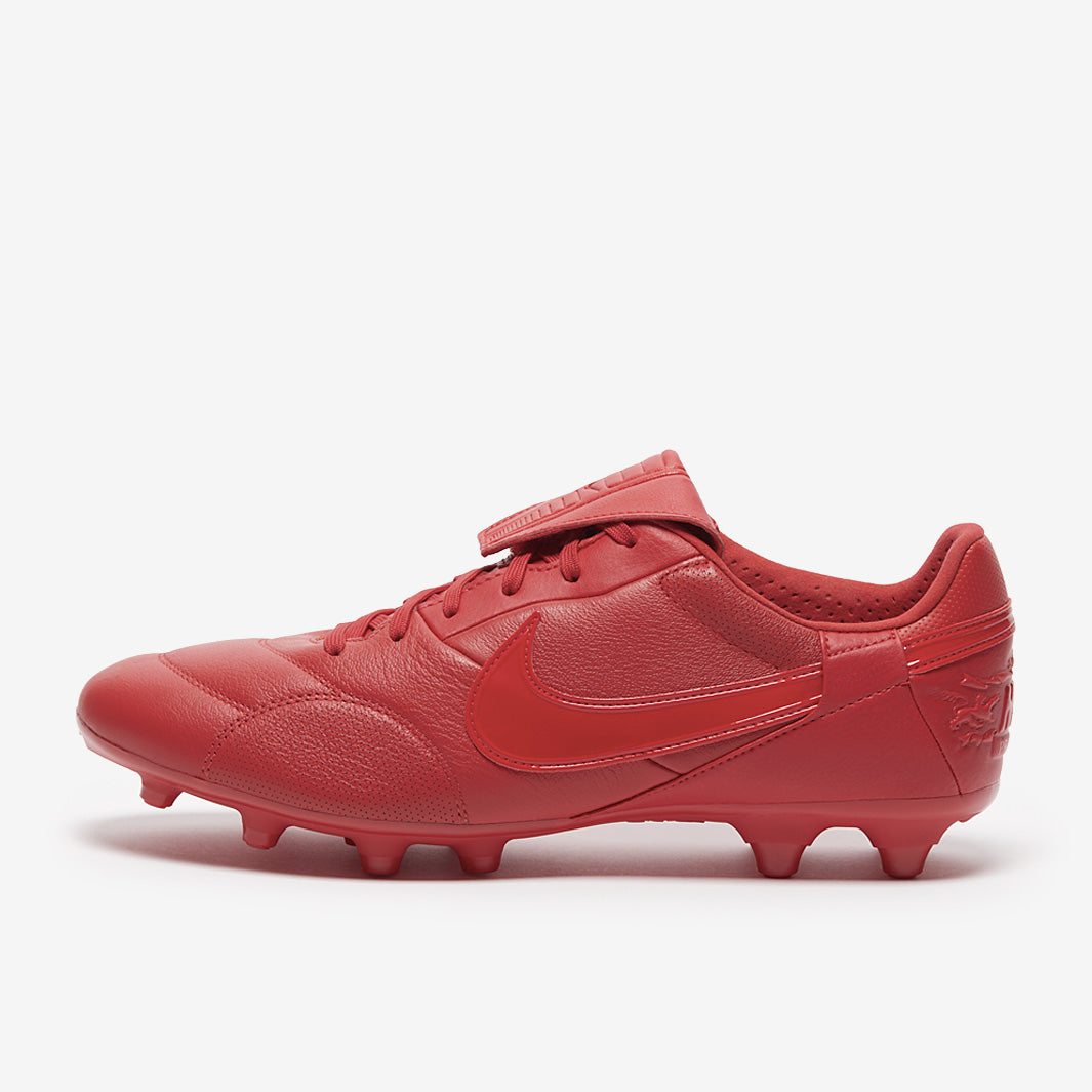 Nike The Premier III Firm Ground - Fire Red/White - Adult Boots