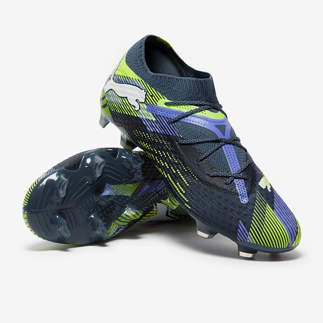 Puma Future Ultimate Low FG/AG - Puma Black/Puma White - Mens Boots