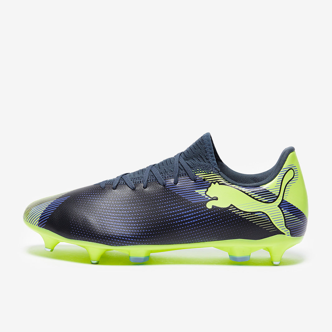 Puma Future 7 Play Mixed Ground x Soft Ground - Gray Skies/Elektro