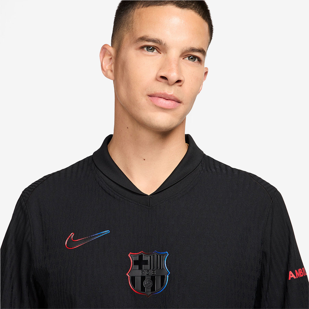 Nike FC Barcelona 24/25 Dri-FIT ADV SS Match Away Shirt - Black