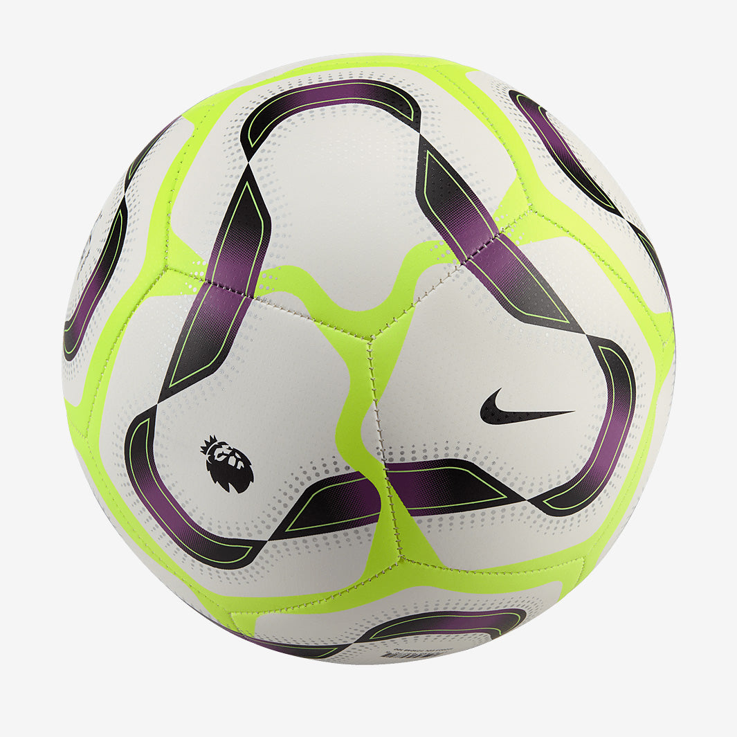 Nike Premier League Pitch Football - White/Bold Berry/Volt/Black