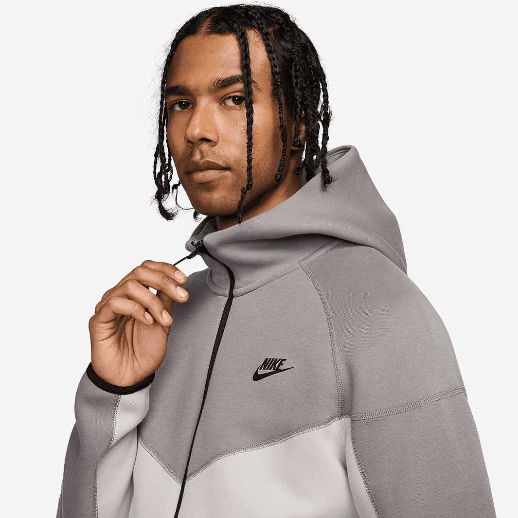 Nike Sportswear Tech Fleece Full-Zip Windrunner Hoodie - Lt Iron