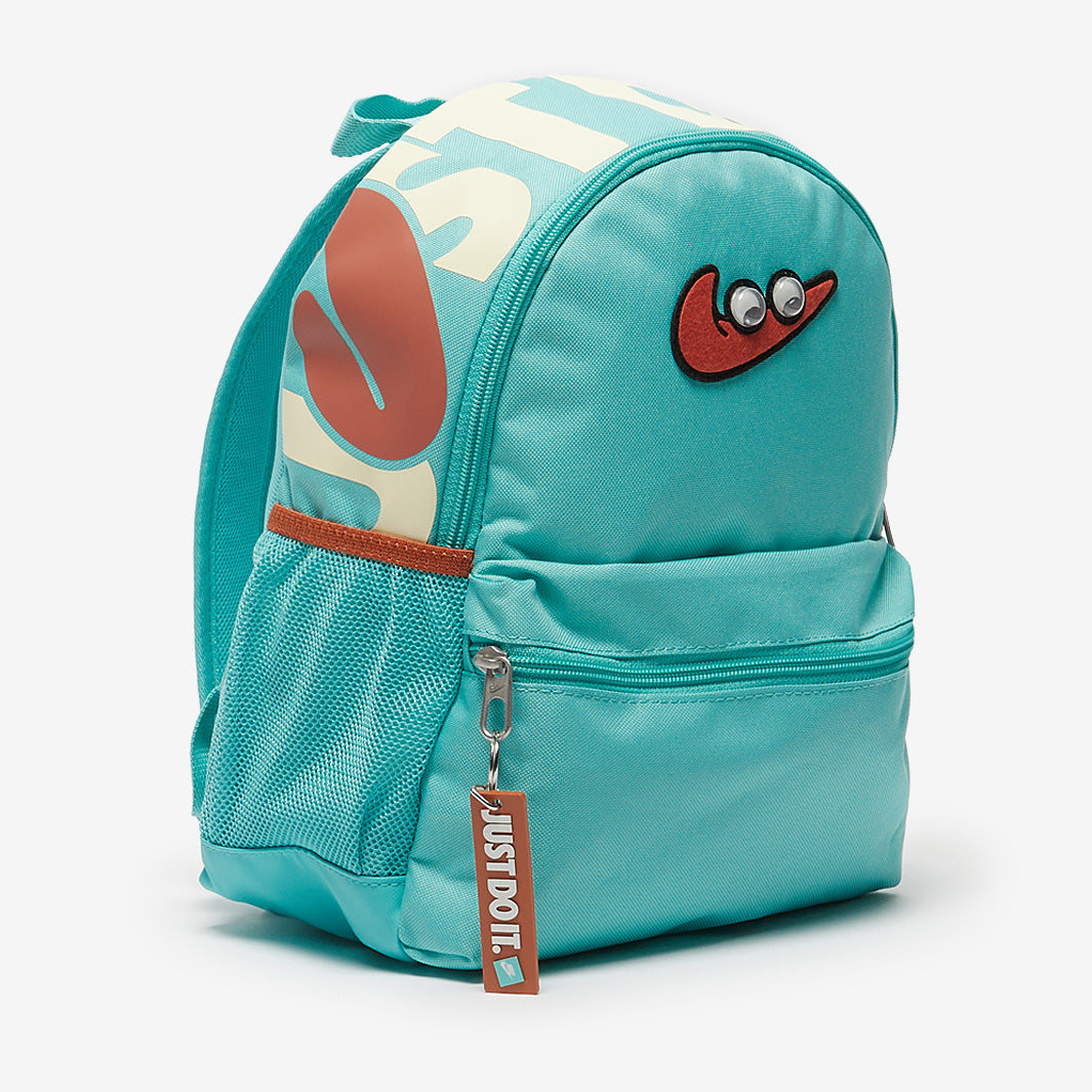 Nike Sportswear Kids Brasilia JDI Mini Backpack (11L) - Green Frost/Dark Russet - Bags