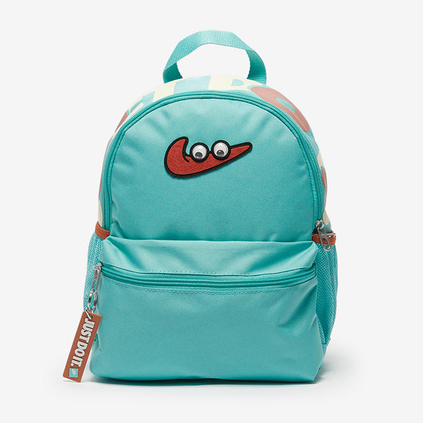 Nike Sportswear Kids Brasilia JDI Mini Backpack (11L) - Green Frost/Dark Russet - Bags