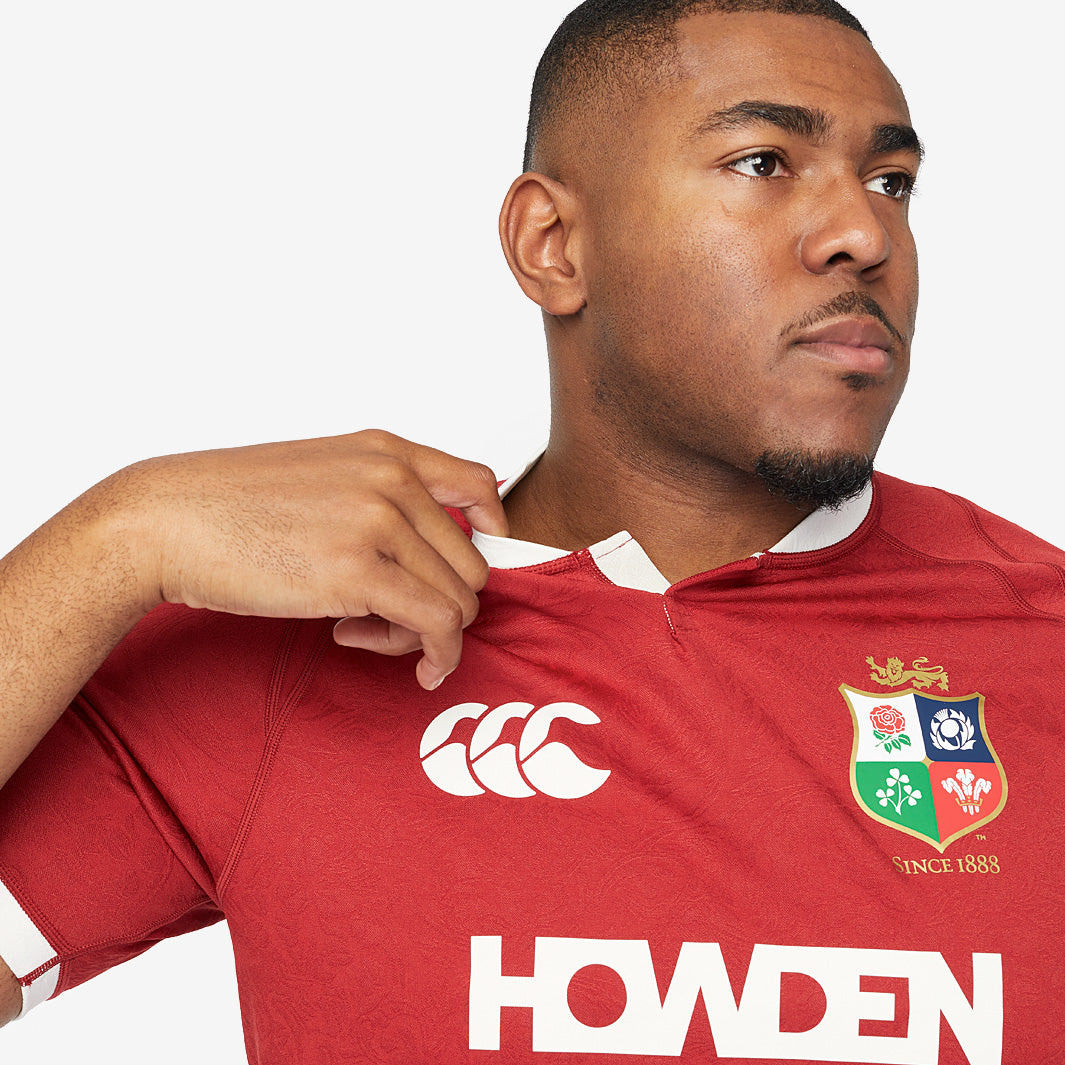Canterbury British & Irish Lions 2025 Replica Shirt - Red Dahlia