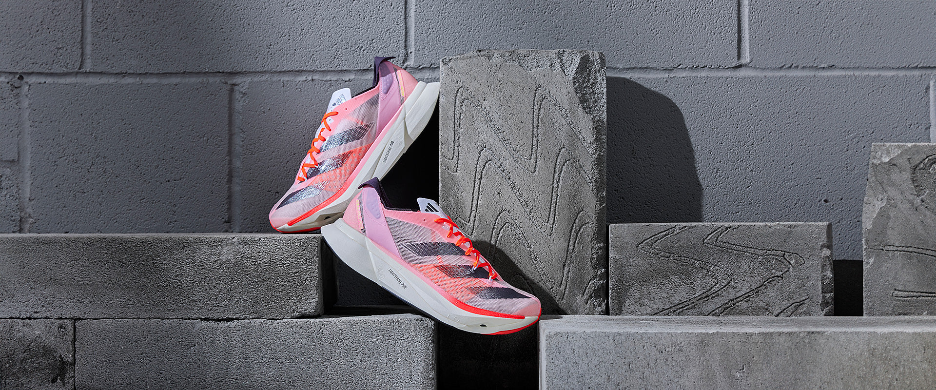 adidas adizero adios Pro 3 - Pink Spark/Aurora Met./Sandy Pink