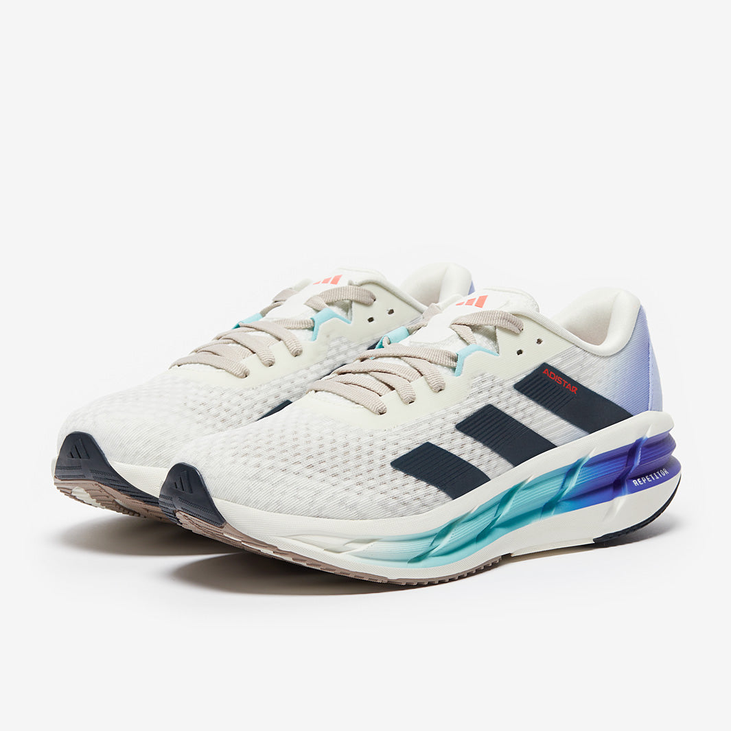 adidas adistar 3 New York - Off White/Aurora Ink/Flash Aqua - Mens
