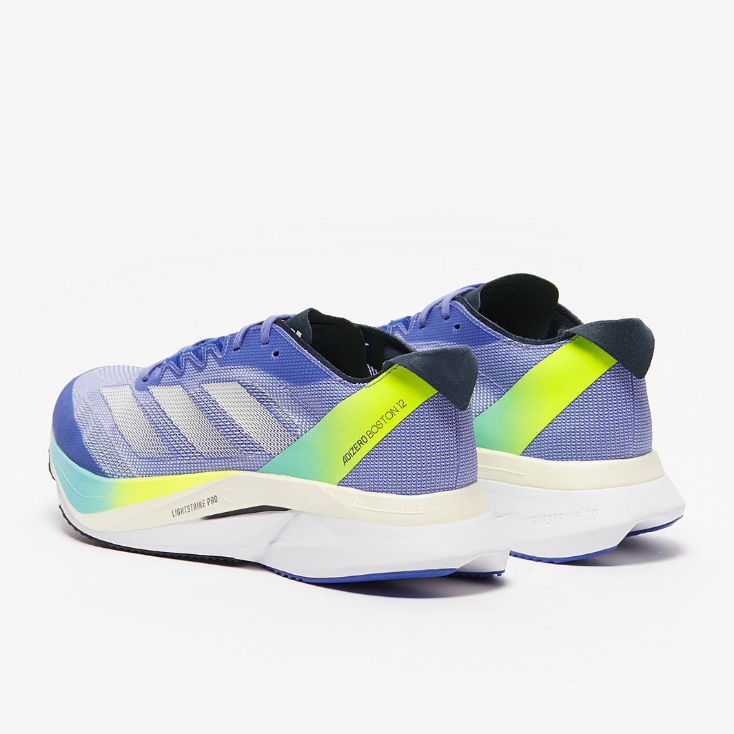 adidas adizero Boston 12 - Cobalt Blue/Zero Met./Lucid Blue - Mens