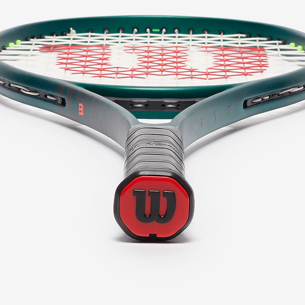【美品】blade V9 101L g2 Wilson Wilson Blade 101L V9 DEMO - Racing Green - Mens Rackets
