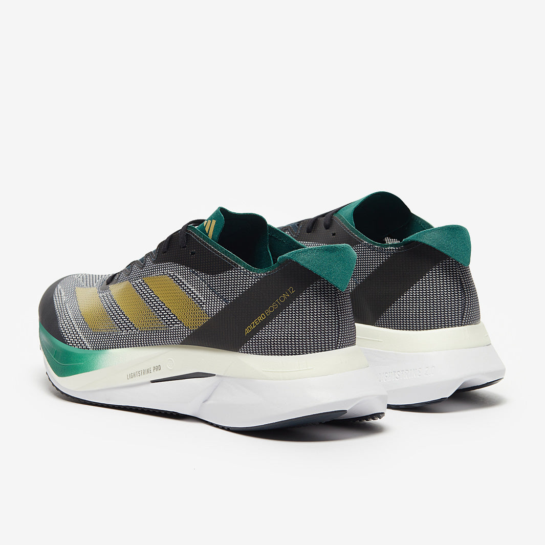 adidas adizero Boston 12 - Aurora Ink/Matte Gold/Core Black - Mens