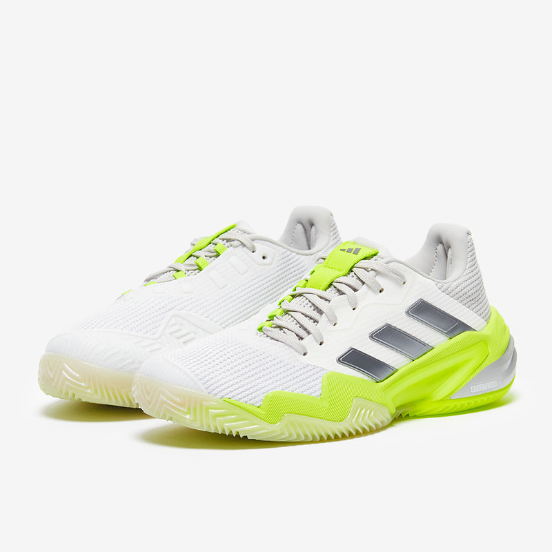 adidas gazelle silver green womens adidas Barricade (W) (White) Size: 6 main image 1