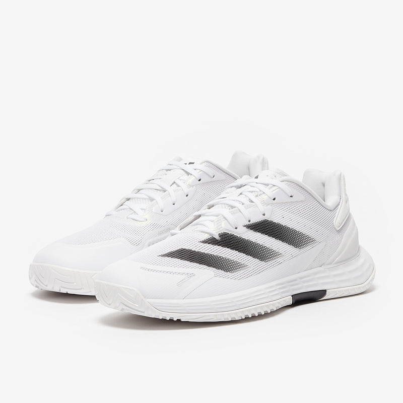 adidas gazelle silver green womens adidas Women's Defiant Speed 2 White/Plum Tennis Shoes 9.5 main image 1