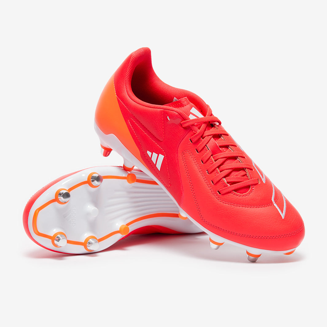 adidas Adizero RS7 SG - White/Core Black/Beam Yellow - Mens Boots