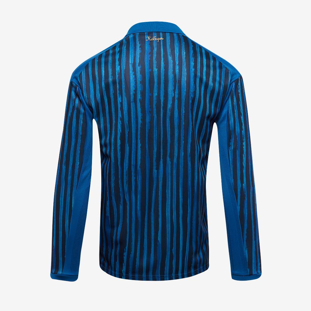 Puma Al Hilal x KidSuper LS Retro Shirt - Blue Intense/Club Navy