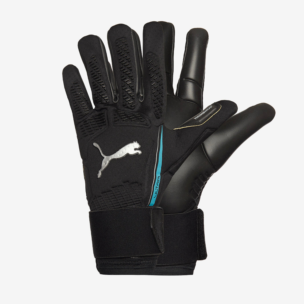 Puma Ultra Grip 1 Hybrid Pro - White/Red Blast - Mens GK Gloves