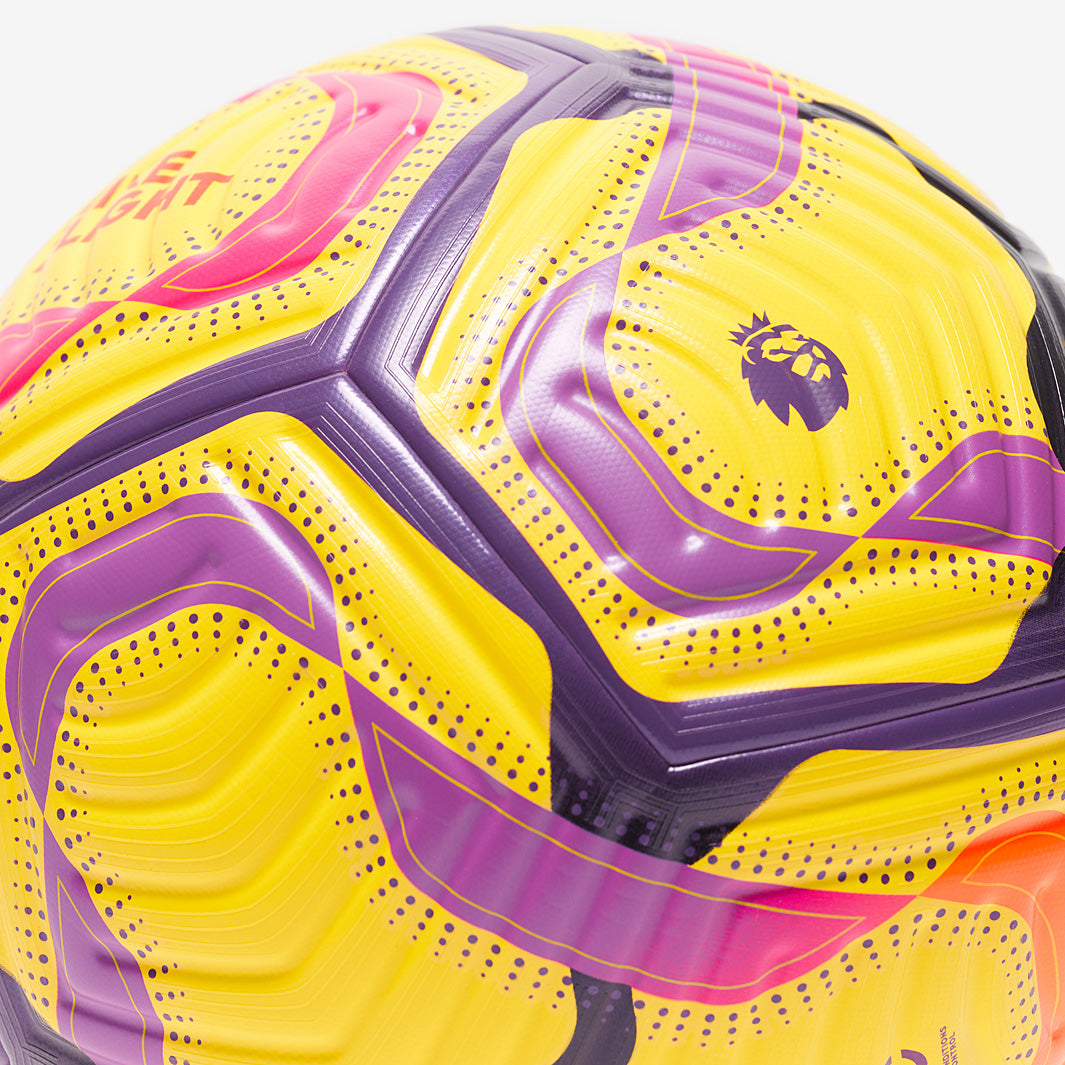 Nike Premier League Flight - Yellow/Disco Purple/Bright Crimson