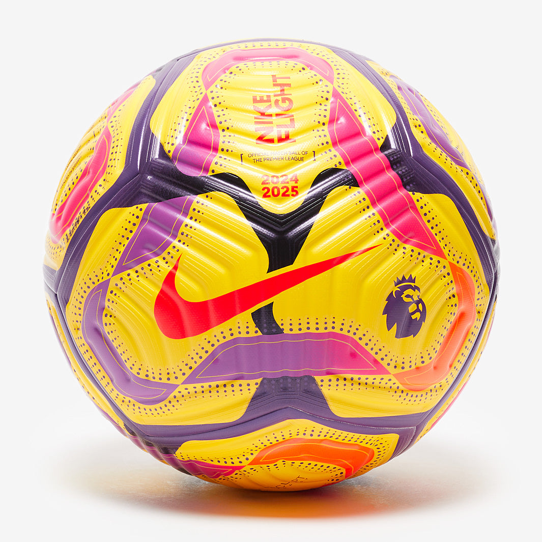 Nike Premier League Flight - Yellow/Disco Purple/Bright Crimson
