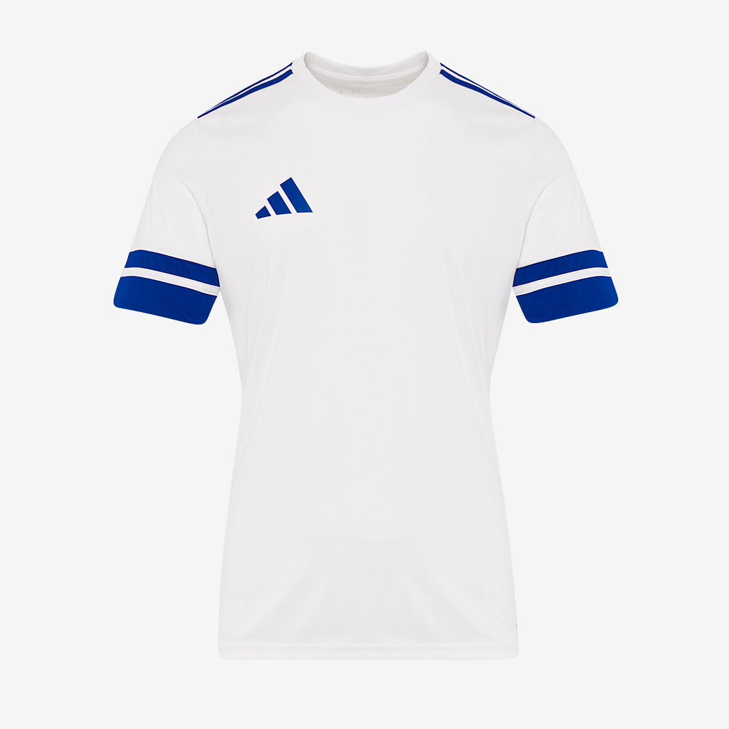 adidas Squadra 25 SS Shirt - White/Team Power Red 2 - Mens