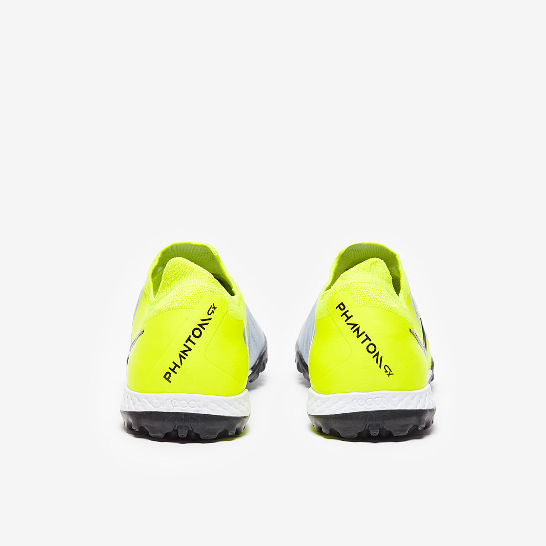 Nike Phantom GX II Pro Turf - Metallic Silver/Black/Volt - Adult Boots