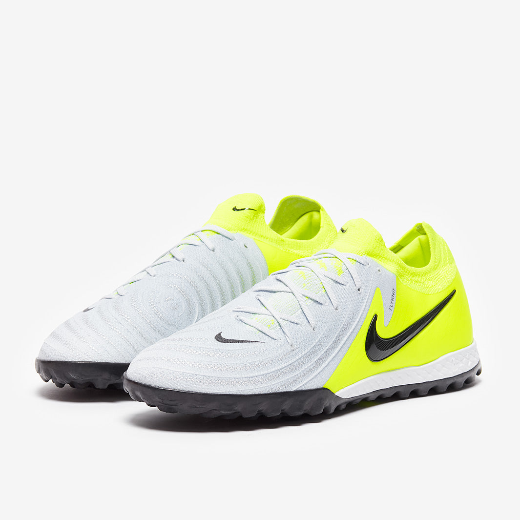 Nike Phantom GX II Pro Turf - Metallic Silver/Black/Volt - Adult Boots
