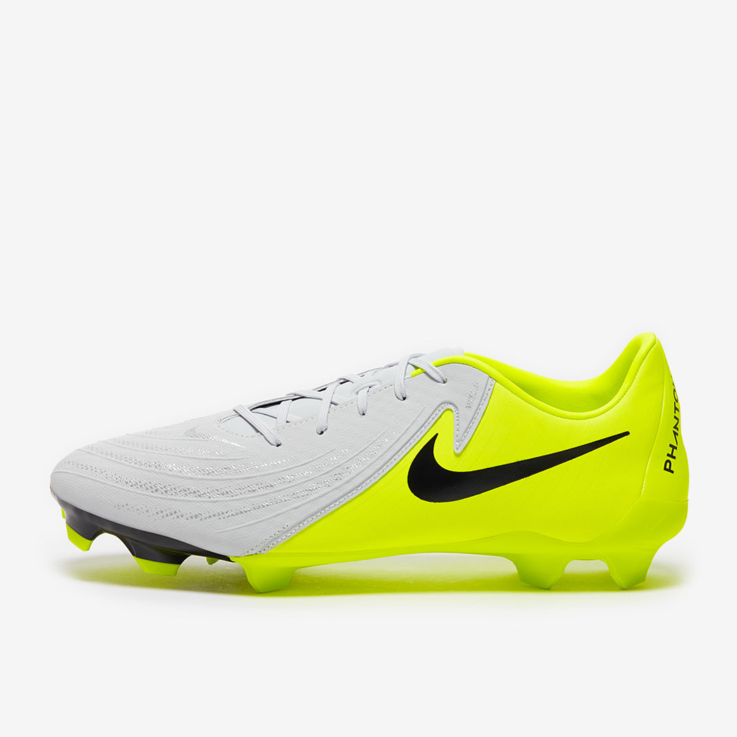 Nike Phantom GX II Academy Firm Ground/MG - Metallic Silver/Black