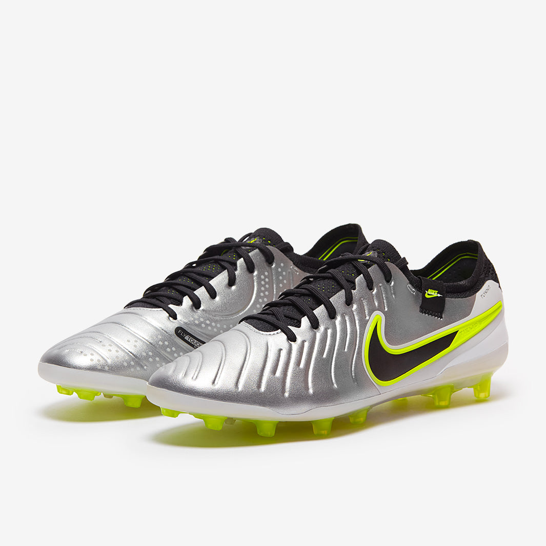 Nike Tiempo Legend X Elite AG-Pro - Metallic Silver/Black/Volt