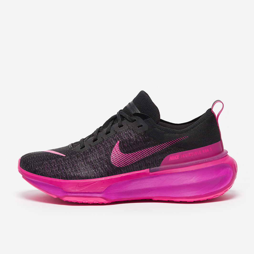 Nike Invincible 3 - Black/Laser Fuchsia-Vivid Grape - Mens Shoes