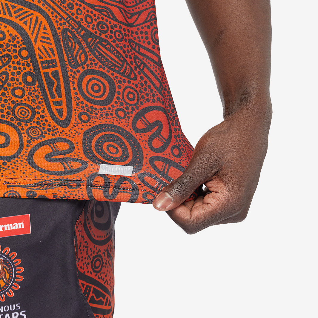 Classic Indigenous All Stars 2025 Training Singlet - Black - Mens