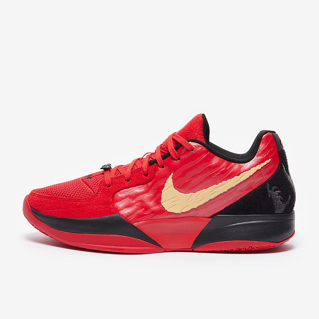 Nike JA2 バスケットボールシューズ レッド/ブラック/ゴールド Nike Ja 2 - University Red/Celestial Gold/Black - Trainers - Mens