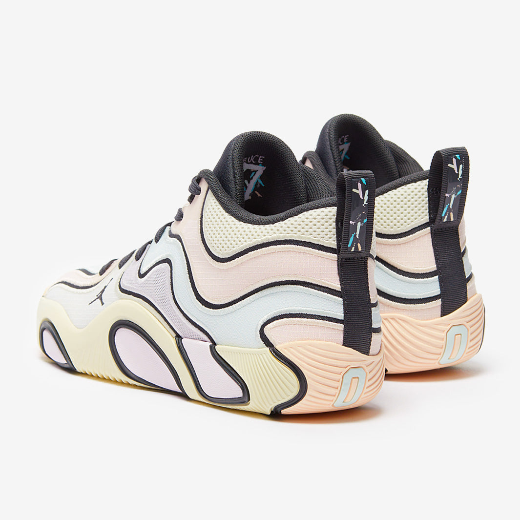 Jordan Tatum 3 - Anthracite/Pale Ivory/Orange Pearl - Trainers